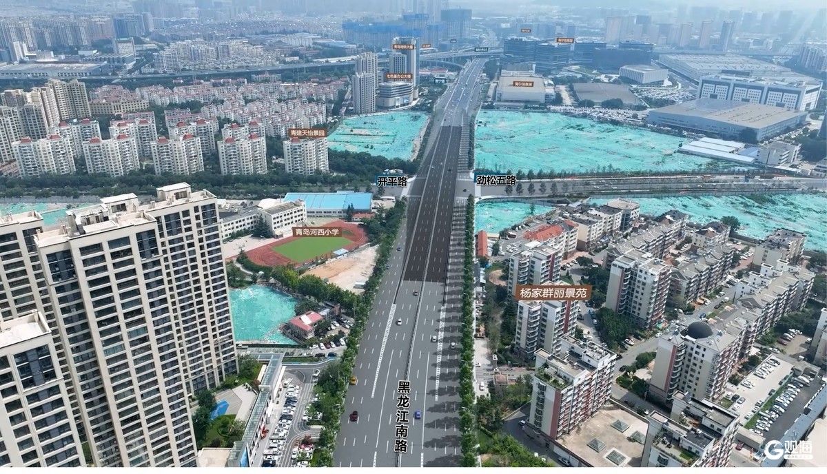 博鱼官网黑龙江南路首批施工围挡装置到位门路革新提拔工程正式启动